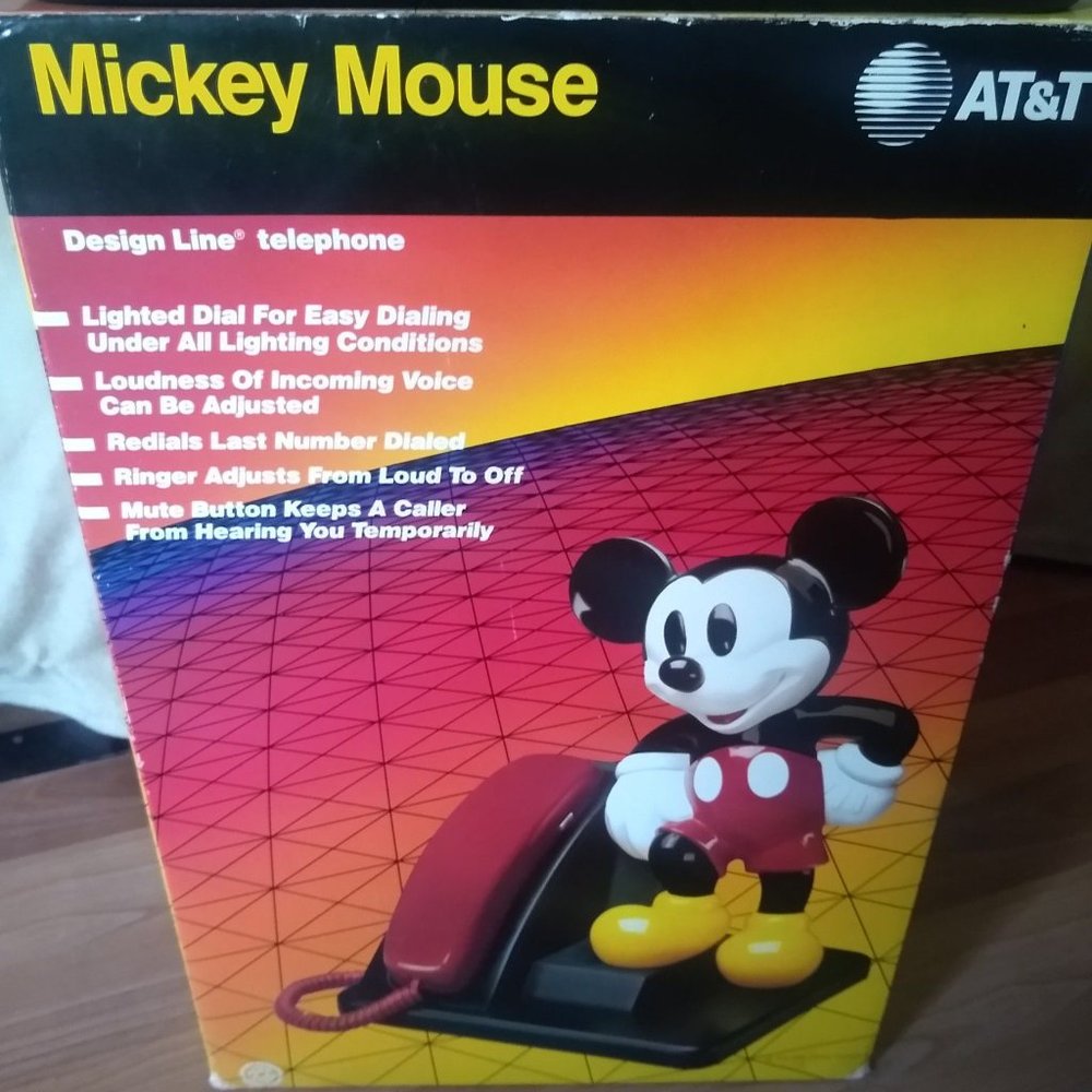 AT&T Disney Mickey Mouse Phone